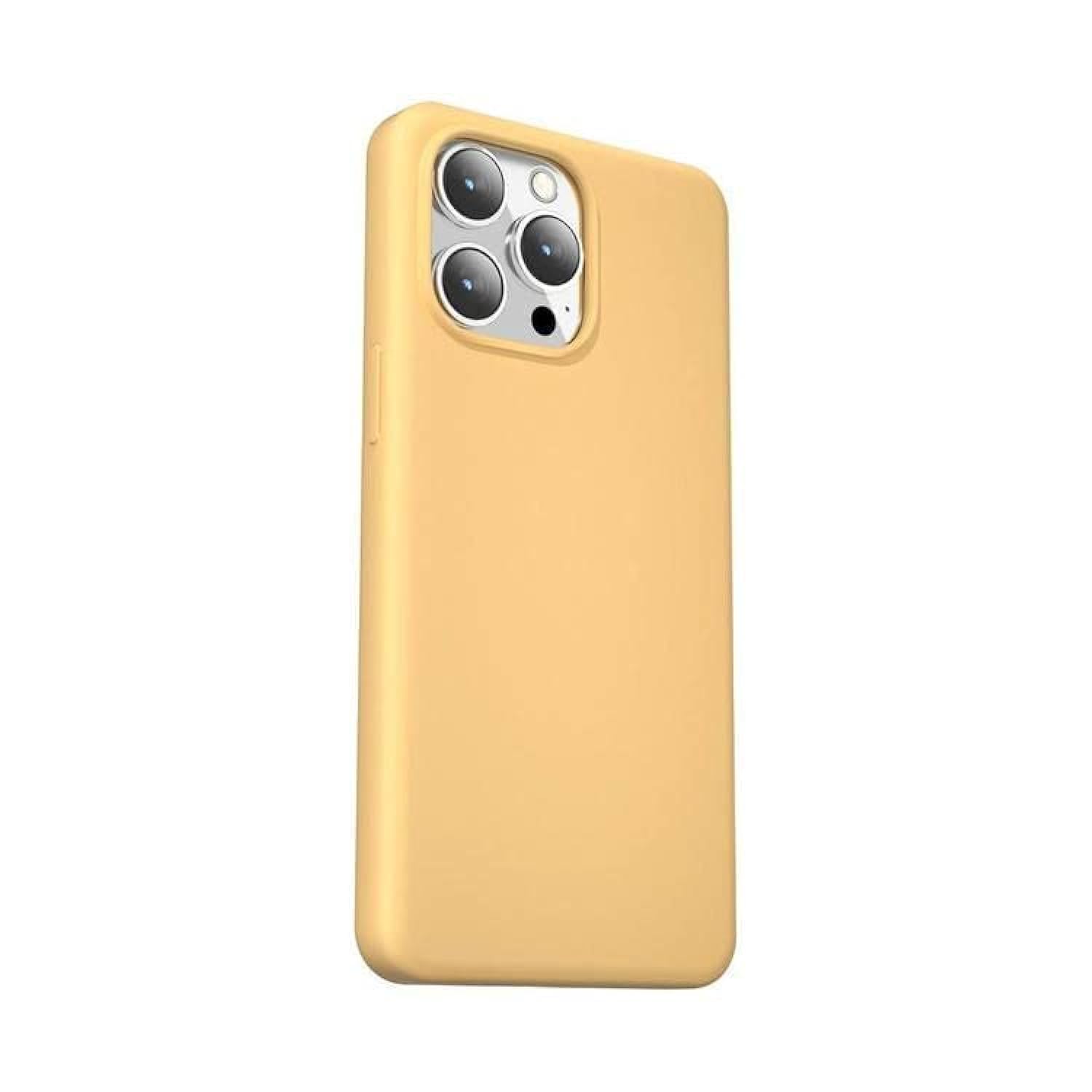 Green Lion 7 Series Case with Strong Magnetic Absorption Strip for iPhone 14 Pro - Yellow