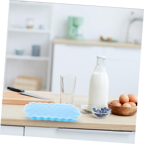 Molde de silicona para cubos de hielo con tapa miniatura 5