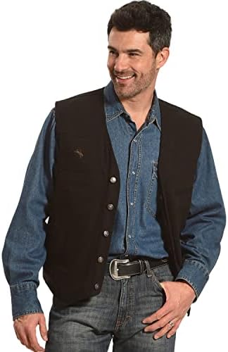 Wyoming Traders Texas Vest with dual inside adjustable holsters and 4 magazine clip holders