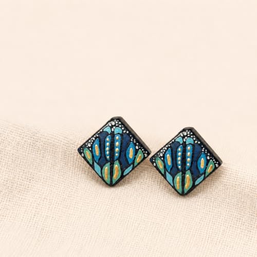 Image of Boho Chic Earrings Collection - Colorful Tassel, Chandeliers, Hoops & Huggies for Women