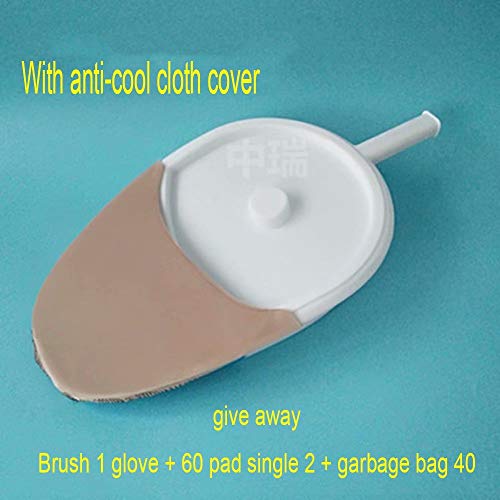 AUCO Tragbare Urinale Bedside Commodes - Haushalts-Pantoffel für Erwachsene mit Griff und sicherem Deckel - für den persönlichen Heimgebrauch und die Pflege