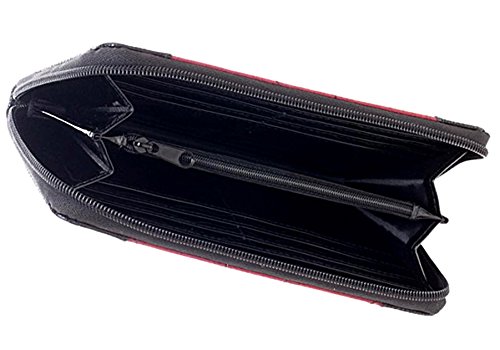 Marvel Comics Deadpool Juniors Suit Up Zip Around Wallet,Red & Black,One Size3