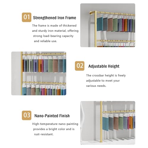 Organiseur de écharpes pour professionnels et support textile multicouche robuste - 4