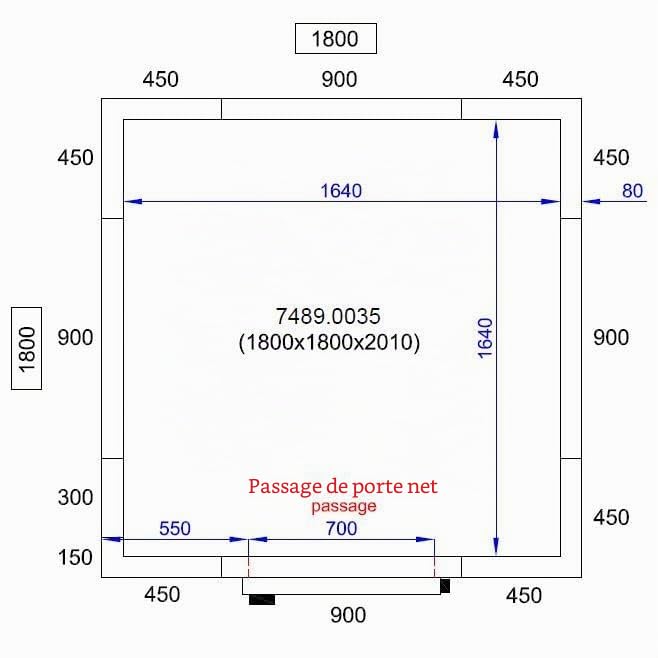 CombiSteel Professional Cold Room - Height 2010 mm