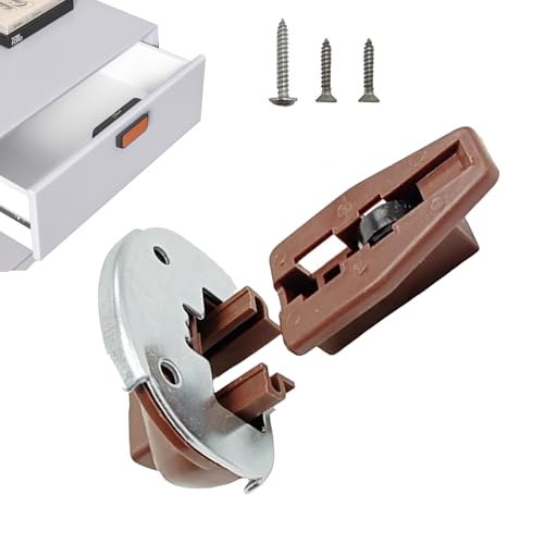 Guía de riel para cajones – Posicionador de instalación de riel de cajón – Guías de riel de repuesto para muebles de cocina retro, mesa de buffet