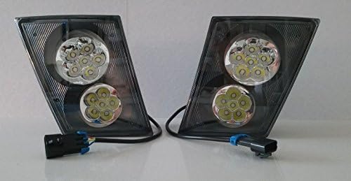 CPW (tm) Volvo Vn Vnl 630 670 730 780 PAIR LED LIGHT DRIVING LAMPS BUMPER NEW