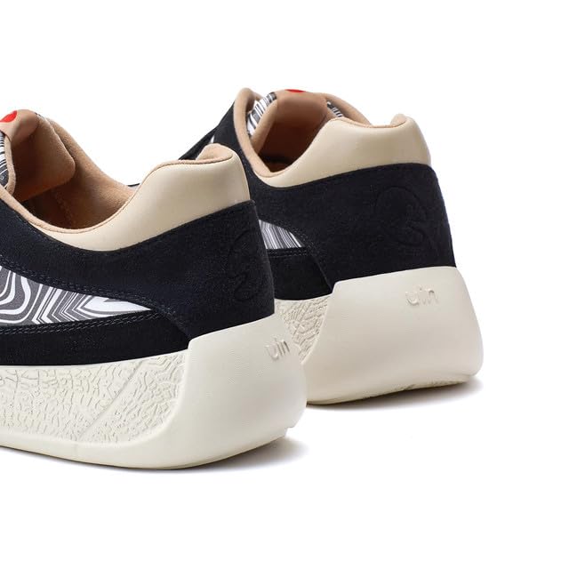 UIN Men's Ankle Fashion Boots Cow Suede Slip ons Casual Comfort Walking Shoes Ordesa ⅠⅡⅢ4