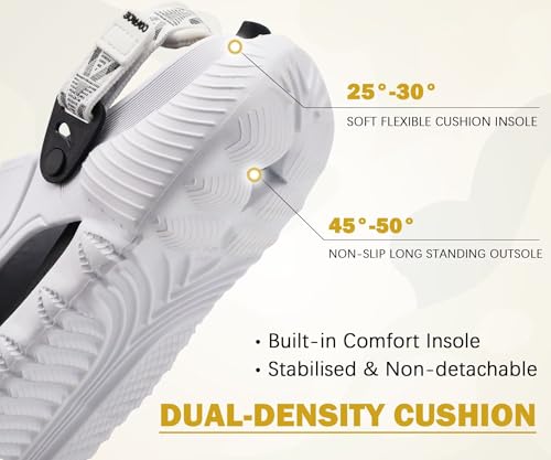 Image of COFACE Mens Orthotic Clogs Orthopedic Mules for Men Recovery Sandals Man Plantar Fasciitis Summer Casual Size 7-15