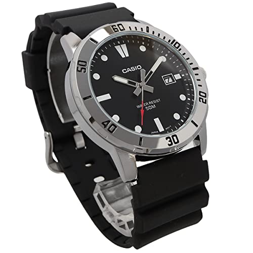Image of Casio MTP-VD01 Series Men's Standard Analog Quartz Wristwatch, Military Foreign Model