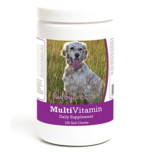 Healthy Breeds English Setter Multivitamin Soft Chew for Dogs 180 Count