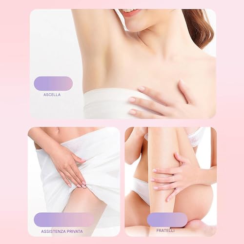 Afeitadora para cabello femenino antianálisis para piel sensible y doble cabeza 5