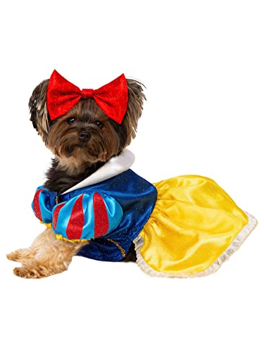 Rubie's Disney Princess Pet Costume, Snow White, Medium, Multicolor