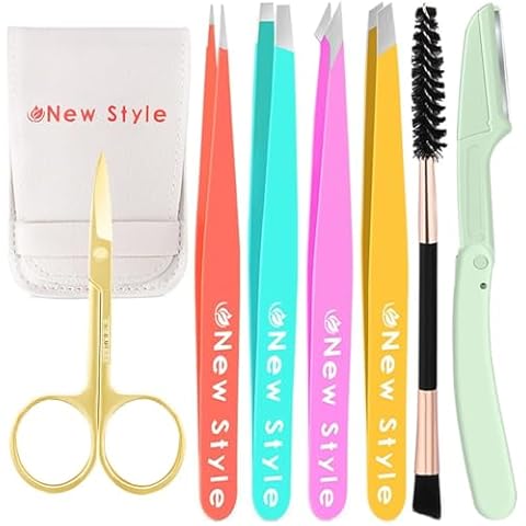 New Style Tweezer Set with Travel Case Cover