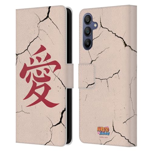 Étui Naruto Shippuden Gaara en cuir pour Samsung Galaxy A15 par Head Case Designs