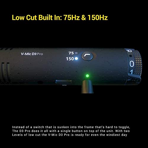 Deity V-Mic D3 Pro Super-Cardioid Directional Shotgun Microphone With Rycote Shockmount For Dslrs, Camcorders, Smartphones, Tablets, Handy Recorders, Laptop And Bodypack Transmitters #TOP2