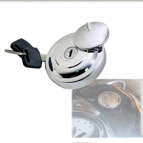 Bouchon de réservoir pour Yamaha XVS 1100 DragStar 1999-2011 avec verrouillage à clé