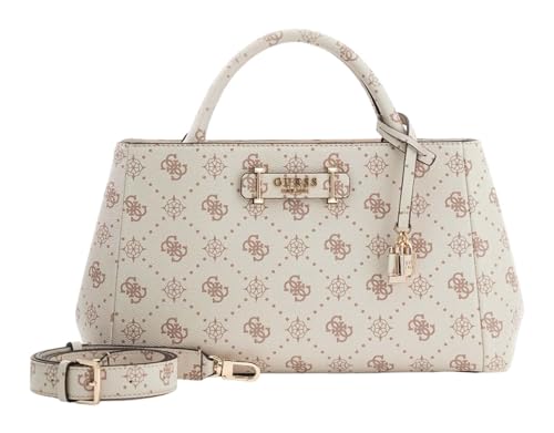 Sac à main sac à épaule bandoulière GUESS Carrie Logo écru et vanille