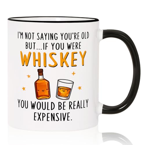 Taza de cerámica Aurahouse con diseño Whiskey 11 oz miniatura 1