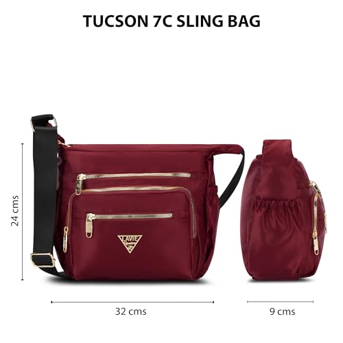Image of Lavie Signature Women's Tucson 7C Crossbody Sling Bag | Ladies Purse Handbag | Gift for Women