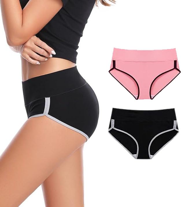 diving deep Breathable Cotton Underwear for Women, Regular Panties for Women, High Waist Hipster Panties for Ladies, Underpants for Women Multipack Briefs-picture-10