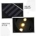 BUTIFULSIC 6pcs Solar Fence Lamp Led Lighting Tool for Garden Pathway Outdoor Lights Unique Design Easy Installation and Use