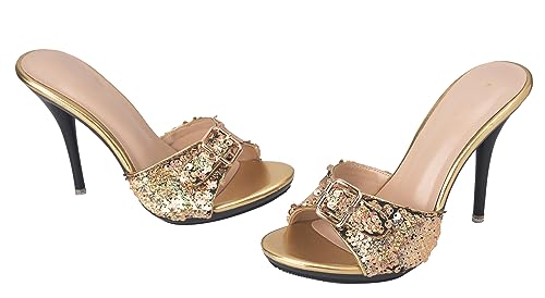 Chaussures d'été décontractées Gold pour vos soirées en terrasse - 3