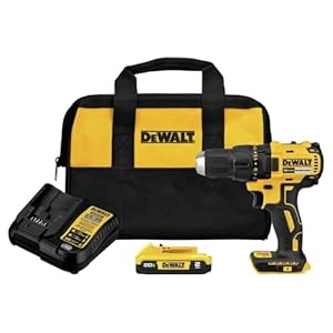 DEWALT 20V MAX Cordless Drill Driver, 1/2 Inch, 2 Speed, XR 2.0 Ah Battery and Charger Included (DCD777D1)