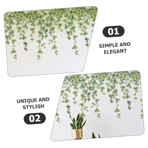 Vinilos Decorativos de Hojas Eucalipto 30x40cm Set 3 Pzs miniatura 5