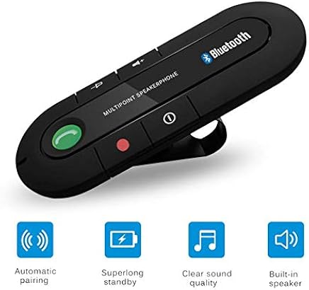 BW Bluetooth Manos libres Kit de coche Altavoz Sun Visor Clip para tel?fono m?vil iPhone 6S 6 5S 5 4S 4 Samsung Galaxy S5 S3 i9300 y m BW Bluetooth Manos libres Kit de coche Altavoz Sun Visor Clip para tel?fono m?vil iPhone 6S 6 5S 5 4S 4 Samsung Galaxy S5 S3 i9300 y m