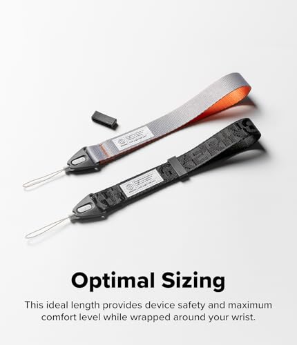 Image of Ringke Hand Strap [Anti Theft & Drop] Multipurpose Adjustable Wrist Lanyard with Easy Release Buckle for iPhone /Galaxy /Pixel Phone Cases, Cameras, etc