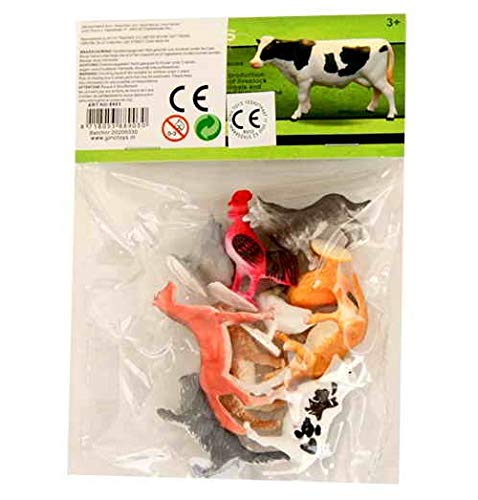 JONOTOYS landwirtschaftliche Nutztiere junior 6 cm 10-teilig – Bild 3