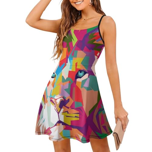 Robe d'été Lion De Couleur au design minimaliste et finitions soignées