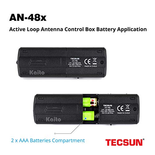 Image of Tecsun AN-48X Indoor Active Loop AM /LW /SW Radio Antenna