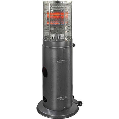 EUROM Parasol Chauffant À Gaz Terrasse Jardin Area lounge 12000 Watt