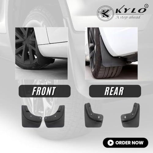 Image of KyloXtreme MUD Flap Swift 3rd Gen (2018-2023)| All-Terrain Mud Flap Set - Durable Splash Guards for Cars and Trucks, Offering Maximum Protection from Mud