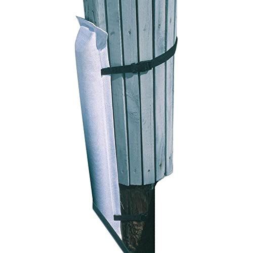 Taylor Made Removable Dock Post Bumper for Boats, Medium 4-1/2" W x 3' H, Durable Polyester encased Closed-Cell Foam, Fade Resistant, Derlin Buckle System for Easy Attachment – 2020108636 - image 1