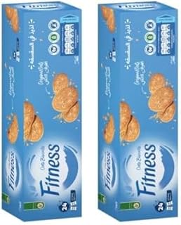 بسكويت فيتنس السادة، وزن 90 جرام، علبتين