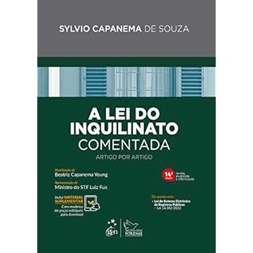 Capa do livro A Lei do Inquilinato Comentada - Artigo por Artigo