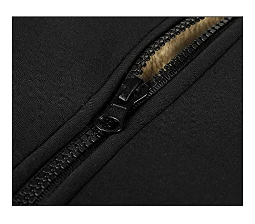 Combinaison de sport pour homme haut de gamme doublure velours noir M - 6