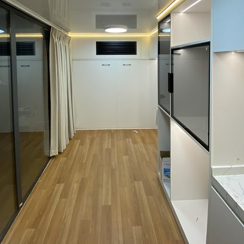 Modern 19FT Prefab Tiny Home, Fully Assembled Modular Pod with Thermal Insulation Stormproof Roof, Quick Tool-Free Setup, Ideal for Office Studio Guest House - Image 4