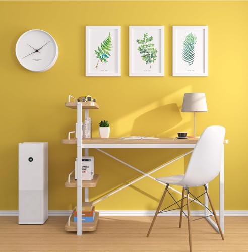 Image of ONETON Yellow Matte Self Adhesive Wallpaper Peel and Stick Wallpaper for Living Room Bedroom Table (YELO MATT WP, 12X50 inch)
