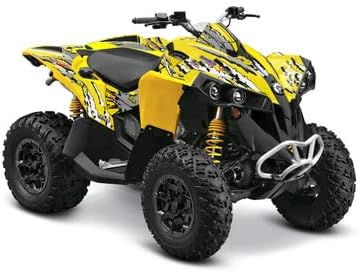 Miniatura 5 de All Years Renegade 5008001000 Shredder Sunburst Senge Kit de gráficos compatible con Can-Am
