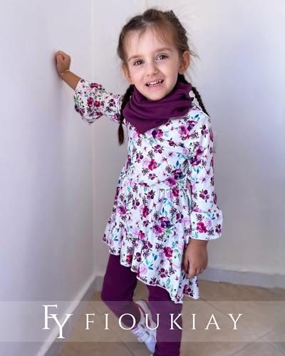 Image of fioukiay 4 Years Girl Fall Clothes Toddler Girl Winter Clothing Sets Little Kids Boutique Clothes