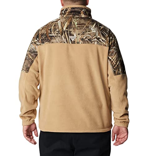 Image of Columbia mens Phg Fleece Overlay 1 /4 Zip
