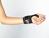 BIOSKIN Wrist Compression Wrap for Carpal Tunnel, Arthritis and Weight Lifting - Hypoallergenic Wris