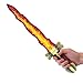 Liontouch - Fantasy Flame Sword for Kids - Age 3-8 Years | Medieval Pretend Play Toy in Foam for Children with Roaring Fire Theme | Safe Weapon & Battle Accessory for Boys’ Dress Up & Costumes
