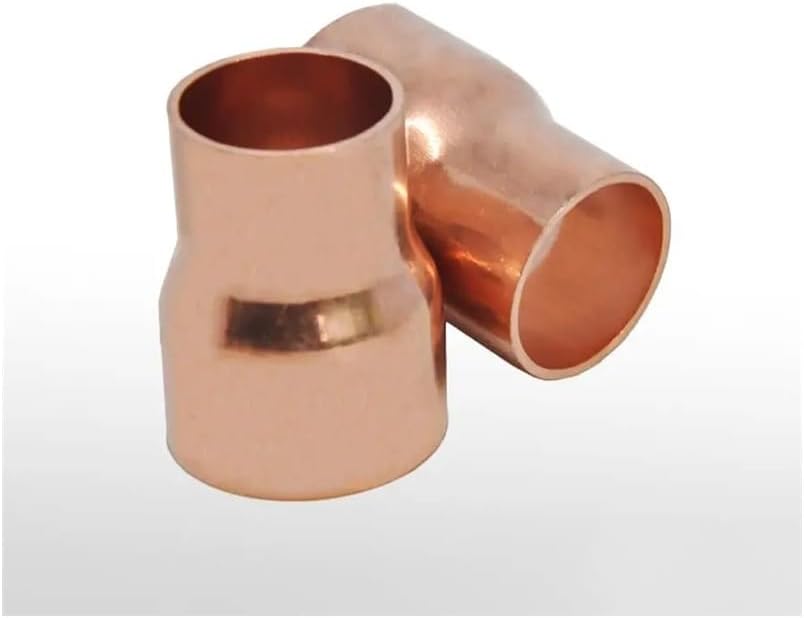 12mmX9.52mm 内径銅エンドフィード ストレート 還元カップリング 配管継手 スコケット 溶接 水 ガス オイル