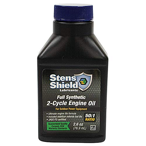 Stens 770-264 Full Synthetic 2 Stroke Oil, Engine Oil For Outdoor Power Equipment, Twenty-Four 2.6 Oz. Bottles/Case thumb #1