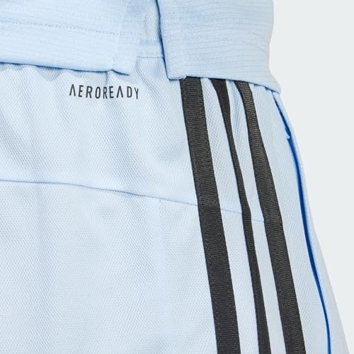 Image of adidas Tr-ES PIQ 3Sho Men Blue Training Shorts Size -