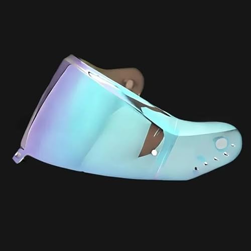 シャークバイザー Skwal I3 D-Skwal 3 Ridill 2 VZ400 ヘルメット バイザー キャップ ウインドシールド UVカットレンズ Ca-sco モトアクセサリー(Revo Blue)